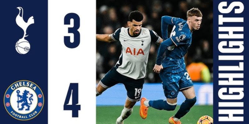 Tottenham-Hotspur-3-4-Chelsea trận đấu diễn ra cực kỳ căng thẳng