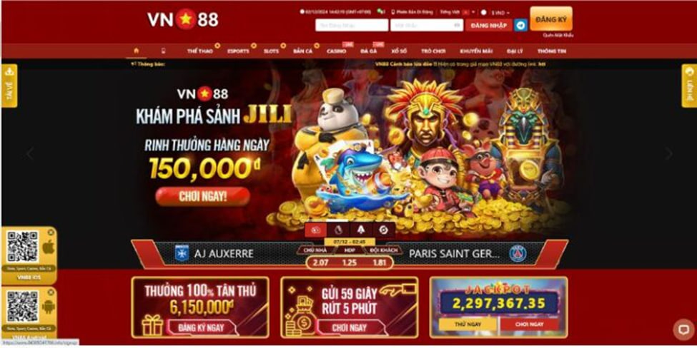 Trò chơi và dịch vụ của trang